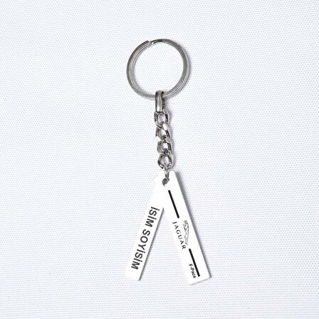 Kişiye Özel Jaguar F Pace Plaka Anahtarlık