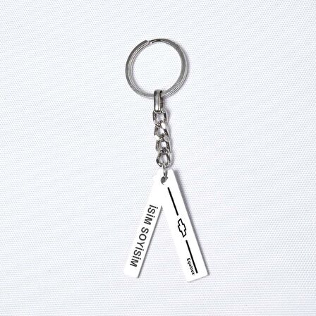 Kişiye Özel Chevrolet Equinox Plaka Anahtarlık