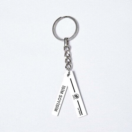 Kişiye Özel Buick Le Sabre Plaka Anahtarlık