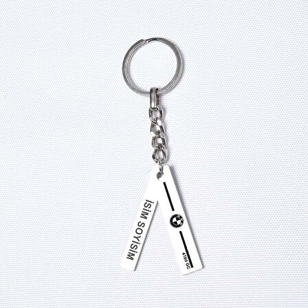 Kişiye Özel BMW 418i Grand Coupe Plaka Anahtarlık