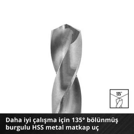 16 Parça Matkap Ucu Seti ile Ahşap ve Beton Delme İşlemleri