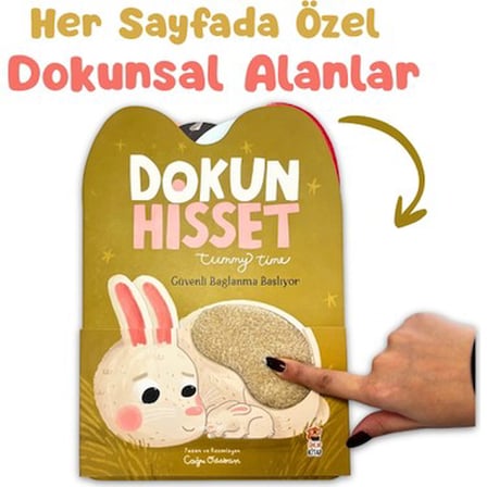 Güvenli Bağlanma Başlıyor - Tummy Time Eğitici Kitap