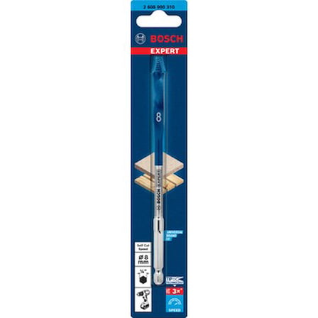8 x 152 mm Yaprak Delme Ucu, Hızlı ve Temiz Kesim