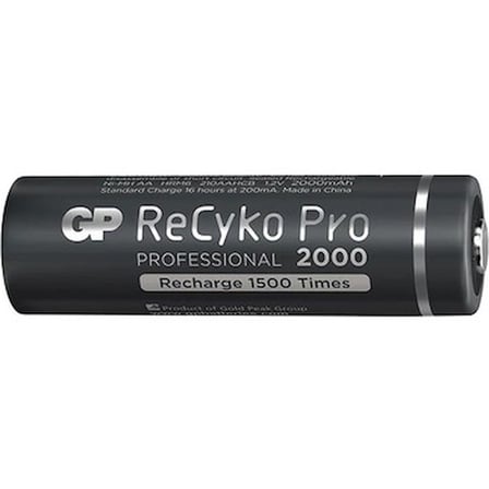 4'lü 2000 mAh AA Şarjlı Pil Seti