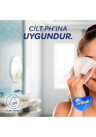 El ve Yüz Havlusu 240 Yaprak Mermer Desen 3'lü Z Katlama