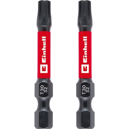2 Parça 50 mm Darbeli Bit Seti, T30 (S2 Çelik) Kalitesi