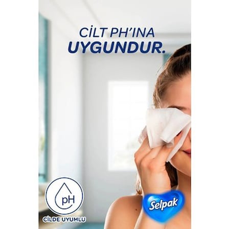 Kaşmir Özlü El ve Yüz Havlusu 80 Yaprak Kutulu