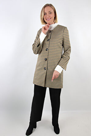 ALEXANDERGARDI EKOSELİ KOL DETAYLI ASTARLI KABAN (B19-142003)