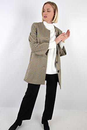 ALEXANDERGARDI EKOSELİ KOL DETAYLI ASTARLI KABAN (B19-142003)