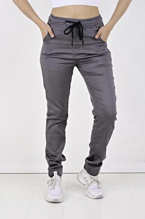 BLACK STEEL, BAYAN JOGGER, BEL VE PAÇA LASTİKLİ PANTOLON-13000