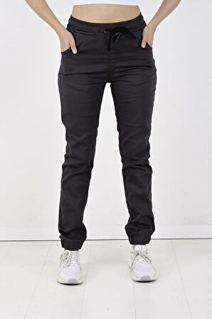 BLACK STEEL, BAYAN JOGGER, BEL VE PAÇA LASTİKLİ PANTOLON-13000