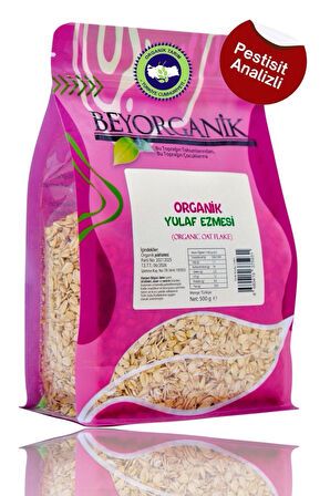ORGANİK Yulaf Ezmesi 500gr 