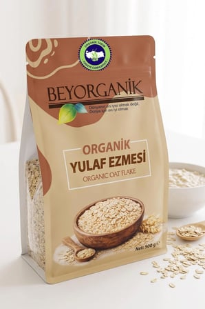ORGANİK Yulaf Ezmesi 500gr 