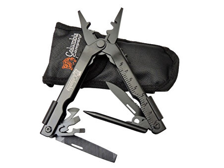 NP 1020 A Siyah İmha Pensesi 17cm - Çok Amaçlı, Metal Gövde (Multitool), Kılıflı