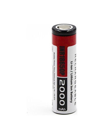 18650 3.7V 2000 Mah 15C Li-Ion Şarjlı Pil