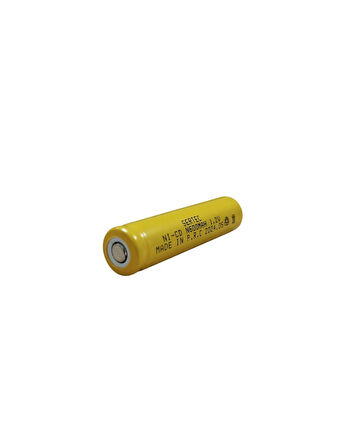 1.2V 600 Mah - N Boy - Ni-CD Şarjlı Pil - (Başsız / Flat Head)
