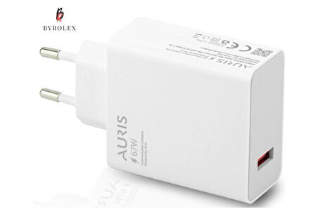 EV TİPİ 67W USB/TYPE-C SALİSE ÖLÇERLİ SÜPER SONİC HIZLI ŞARJ CİHAZI TAKIMI