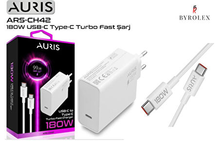 EV TİPİ SALİSE ÖLÇERLİ 180W USB-C/TYPE-C TURBO SÜPER SONİC HIZLI ŞARJ CİHAZI TAKIMI