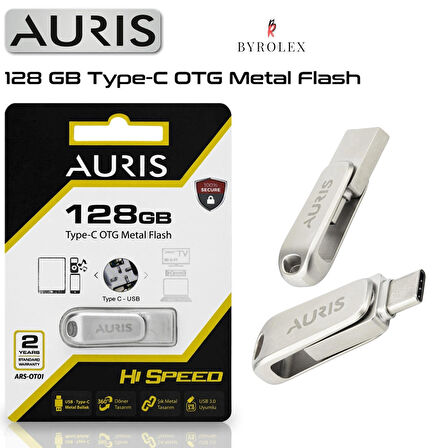 USB/TYPE-C 360 DERCE DÖNER METAL OTG FLASH BELLEK