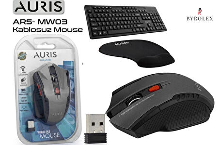 KLAVYE + MOUSE + MOUSEPAD 3 LÜ LÜKS OKUL SETİ