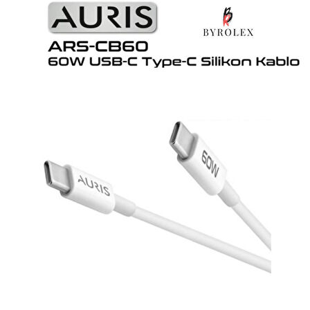60W USB-C / TYPE-C SİLİKON ŞARJ KABLOSU