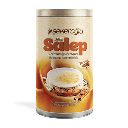 Şekeroğlu Salep Teneke 250 Gr