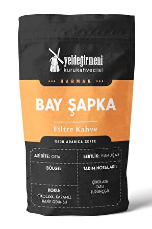 Bay Şapka Filtre Kahve
