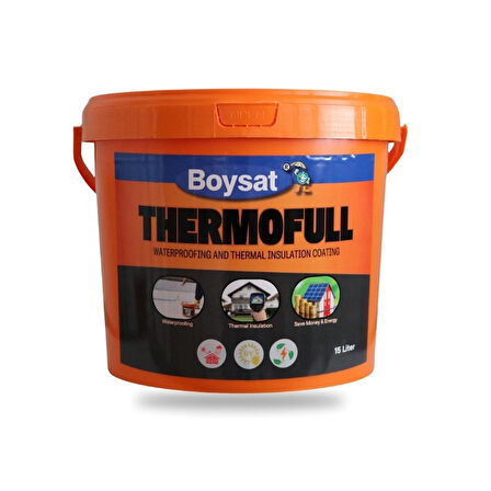 Boysat Thermofull Termal Isı ve Su Yalıtım Kaplaması 15 Litre