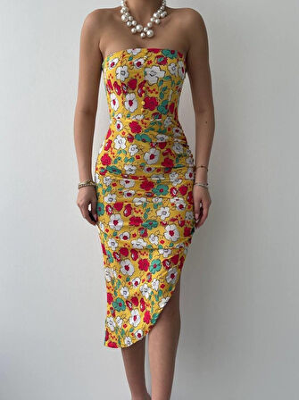 Emelıe Straplez Elbise