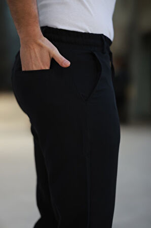 Erkek Beli Bağcıklı Jogger Pantolon