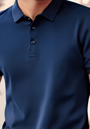 Erkek Kısa Kollu Yakalı Viskon Iki Iplik Erkek Bluz