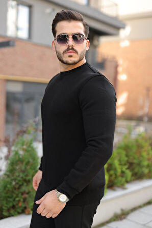 Erkek Üç İplik Şardonlu Sweatshirt