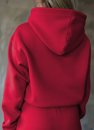 Kadın Uzun Kollu Nope Baskılı Beli Ribanalı Ikili Takım