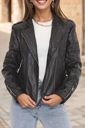 Deri Ceket Siyah