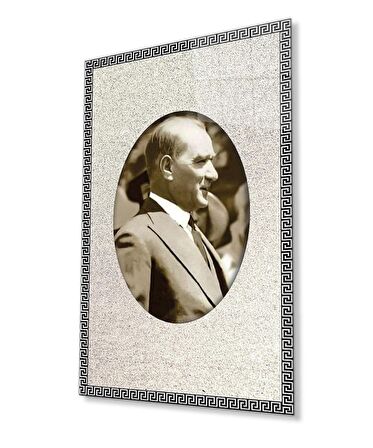 Atatürk Cam Tablo 4 mm Dayanıklı Temperli Cam