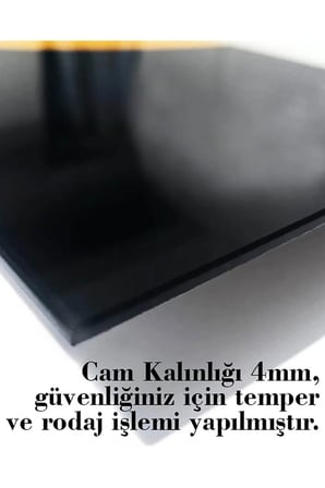 Meyveler Cam Tablo 4mm Dayanıklı Temperli Cam