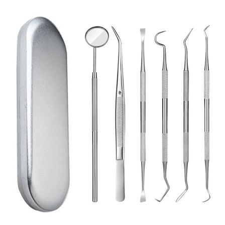 BiiShe® 6 Parça Kutulu Ağız Bakımı Diş Bakım Seti Ağız Hijyen Takımı
