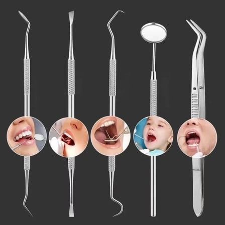 BiiShe® 6 Parça Kutulu Ağız Bakımı Diş Bakım Seti Ağız Hijyen Takımı
