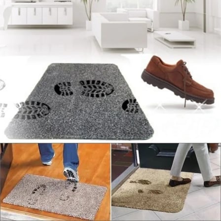 BiiShe® Çamaşır Makinesinde Yıkanabilir Kir Toz Emici Mikrofiberli Paspas