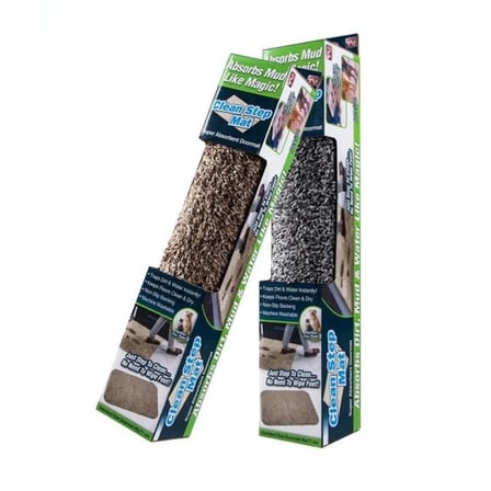 BiiShe® Çamaşır Makinesinde Yıkanabilir Kir Toz Emici Mikrofiberli Paspas
