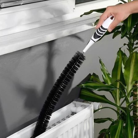 BiiShe® Ergonomik Pratik Kolay Kalorifer Peteği Temizleme Fırçası Aleti