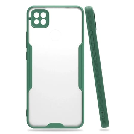 Mey İthalat®   Redmi 9C Kılıf Platin Silikon - Yeşil