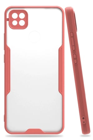 Mey İthalat®   Redmi 9C Kılıf Platin Silikon - Pembe