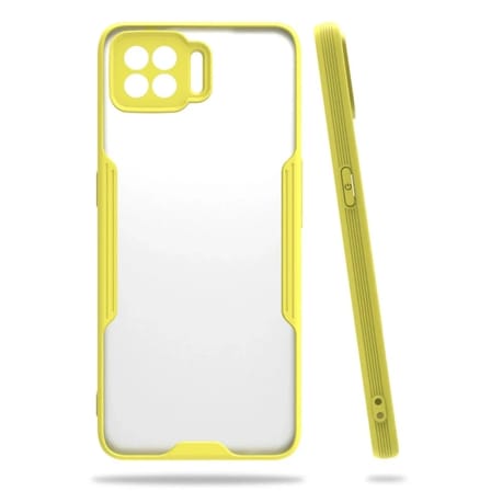 Mey İthalat®   A73 Kılıf Platin Silikon - Sarı