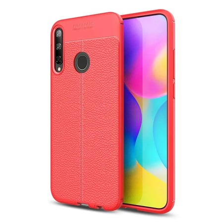 Mey İthalat®  Huawei P40 Lite E Kılıf Auto Focus Kapak - Kırmızı