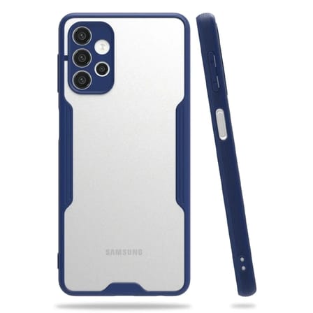 Mey İthalat®  Samsung Galaxy A72 Kılıf Platin Silikon - Lacivert