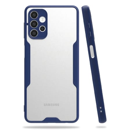 Mey İthalat®  Samsung Galaxy A72 Kılıf Platin Silikon - Lacivert