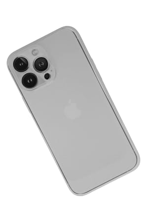 Mey İthalat®  iPhone 13 Pro Kılıf PP Ultra İnce Kapak - Beyaz