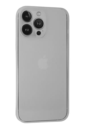 Mey İthalat®  iPhone 13 Pro Kılıf PP Ultra İnce Kapak - Beyaz
