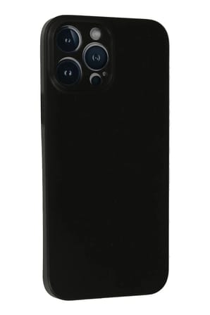 Mey İthalat®  iPhone 13 Pro Max Kılıf PP Ultra İnce Kapak - Siyah